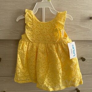 Carter’s - Baby girl eyelet dress (3M) - New